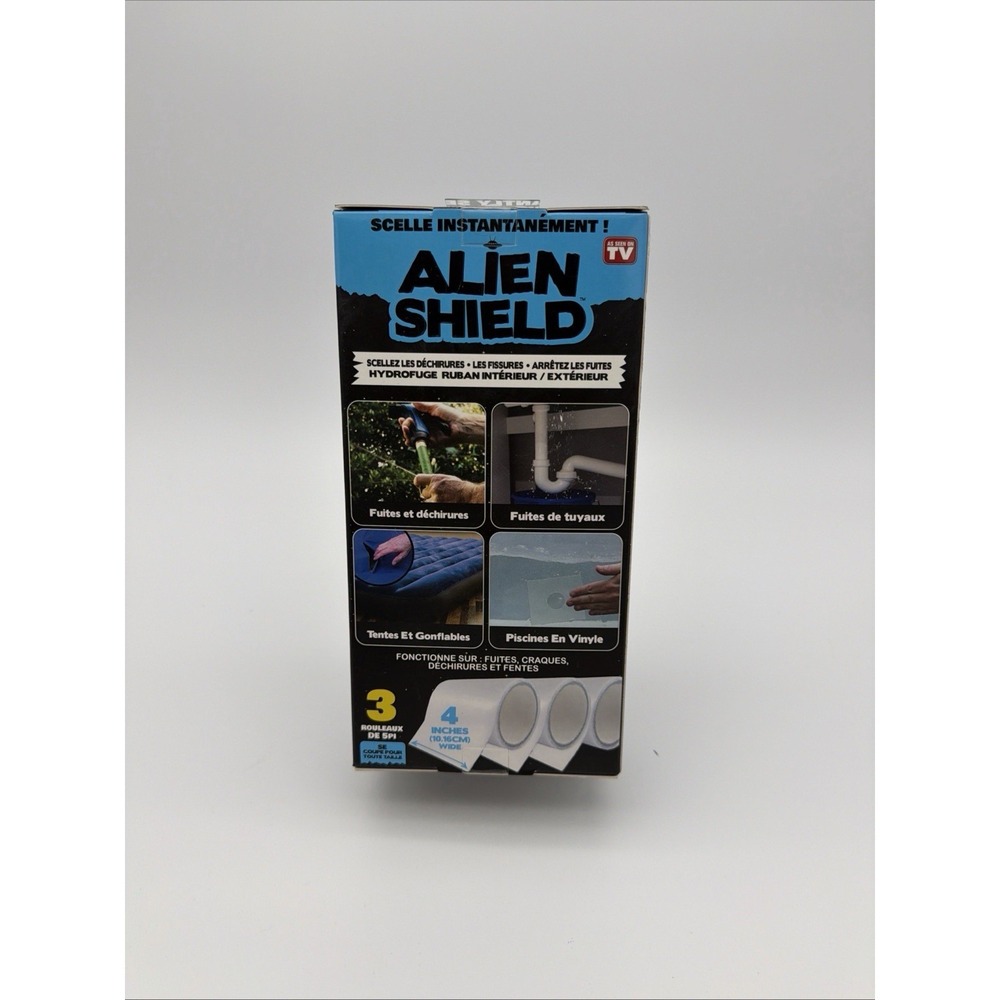 As Seen on TV Alien Shield 4 in. x 5 ft. Ultra-Durable Waterproof Tape (3-Pack)